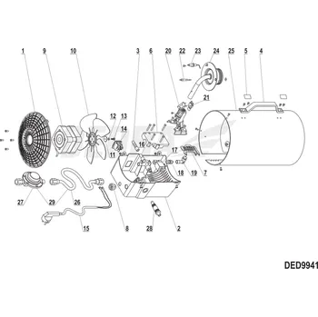 Ventil Elektromagnetický ventil JIAYIN JYZ-3 DEDRA XDED9941.17