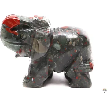 Drahý kámen Magieprirody.cz Slon Heliotrop 50 x 38 mm z přírodního kamene #ZB40