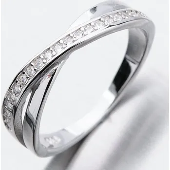 Prsten Dámský prsten stříbro 925 zirkon GST-11256 velikost 61