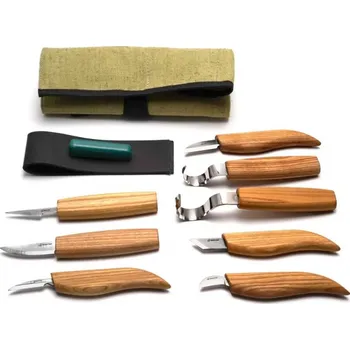 Outdoor vaření BeaverCraft Řezbářský set S08 Wood Carving Set - 8 typů nožů