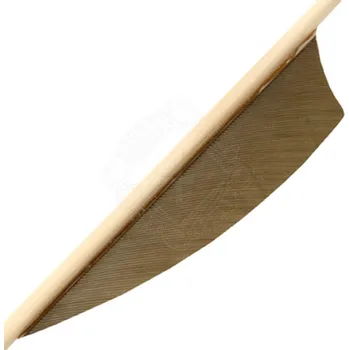 Karnevalový kostým Výprodej Letka na šíp z přírodního peří, 3" Shield, jednobarevná RW - Outlet