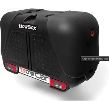 Box na tažné zařízení Přepravní box na tažné zařízení TowBox V2 černý