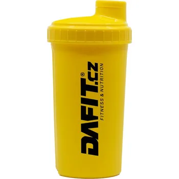 Dafit Šejkr 700 ml žlutá, černé logo