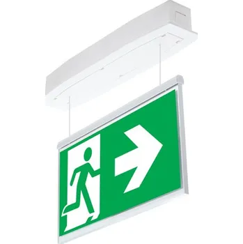 Průmyslové svítidlo Nouzové svítidlo Suprema LED 5W D-std SA 3H AT IP54 PT-S, vestavné, bílé