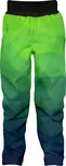 WAMU Mozaika softshellové kalhoty zelené