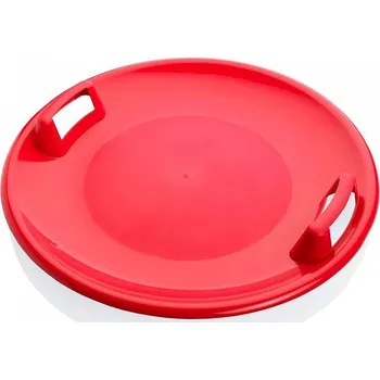 Boby Sáňkovací talíř disk SUPER STAR červená