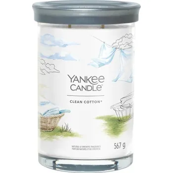 Svíčka Yankee Candle Signature Clean Cotton