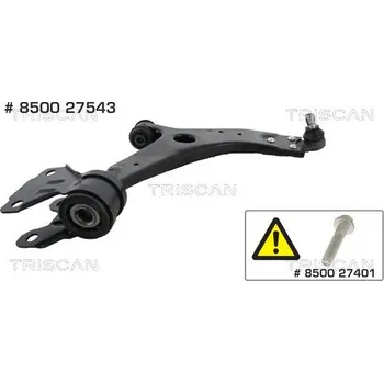 Zavěšení kol Řídicí páka, zavěšení kol TRISCAN 8500 27543