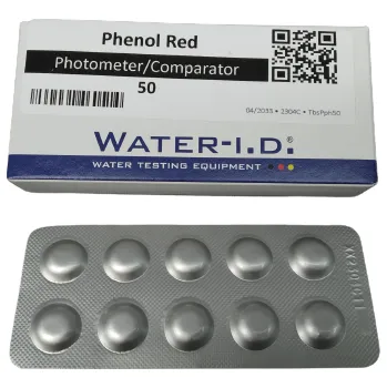 Test. tablety - Phenol Red (fotometrické)