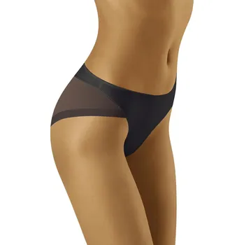 Kalhotky Bezešvé kalhotky Eywa od Wol-Bar v černé barvě, L i510_40806322806