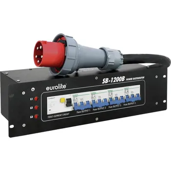 Rozvaděč Eurolite SB-1200B 19", rozvaděč 63A