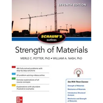 Cizojazyčná kniha Schaum's Outline of Strength of Materials, Seventh Edition - Potter, Merle a Nash, William