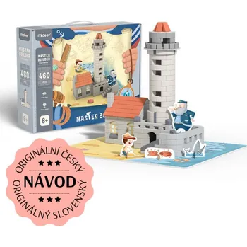 ostatní stavebnice Mideer Stavebnice Mistr stavitel - Maják 460 dílků