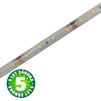 LED páska Prémiový LED pásek 64x2835 smd 8W/m, 1160lm/m, voděodolný, studená, délka 5m, 5 let záruka