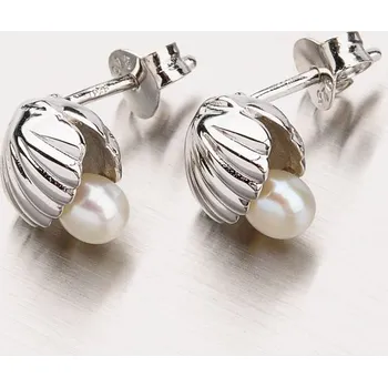 Náušnice Dámské náušnice stříbro 925 perly EXX01180277