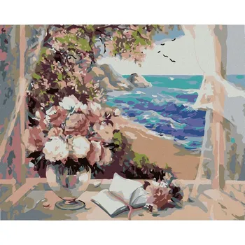 Hračka Diamondi Diamantové malování - ROZEČTENÁ KNIHA Rozměr: 40x50 cm, Rámování: bez rámu a bez vypnutí plátna