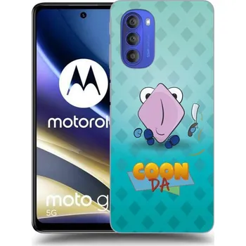 Pouzdro na mobilní telefon Picasee silikonový průhledný obal pro Motorola Moto G51 - COONDA holátko - světlá