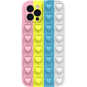 Pouzdro na mobilní telefon Pouzdro Heart Pop It pro Iphone 11 Pro color 2