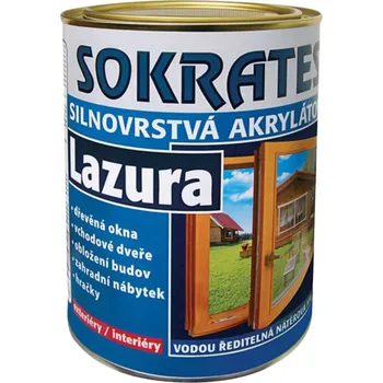 lazura Sokrates Silnovrstvá akrylátová lazura 0,7 kg