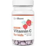 GymBeam Vitamín C pro děti jahoda 120…