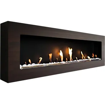 Biokrb BIO FLAME biokrb Easy XL Close patina hnědá 140x40 cm