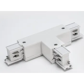 Příslušenství pro svítidlo Arelux "T" konektor TKN1009 MWH, přívod z pravé strany pro lišty z řady TRACK N