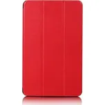 2v1 Smart flip cover + zadní plastový ochranný kryt pro Samsung Galaxy Tab S9 - červený