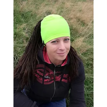 BHiStyle sportovní funkční čepice LARA neon yellow VELIKOST: S-M