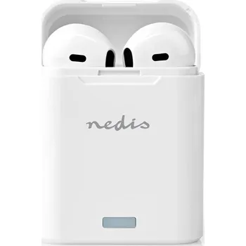 Sluchátka Bezdrátová bluetooth 5.0 sluchátka NEDIS HPBT 3052 WT - bílá