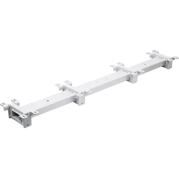 Stolová podnož MILADESIGN MQ957/12 středový příčník Mobi-Q stříbrný (MILADESIGN MQ957/12 středový příčník Mobi-Q stříbrný)