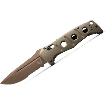 kapesní nůž Benchmade 2750SFE-2 Auto Adamas Serrated OD Green G10