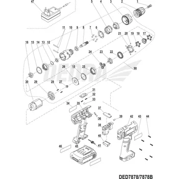 Motor DEDRA XDED7878.30