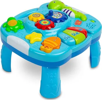 Hračka pro nejmenší TOYZ Falla Blue dětský interaktivní stoleček modrý