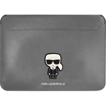 pouzdro na notebook Karl Lagerfeld Saffiano Ikonik KLCS14PISFG 14"
