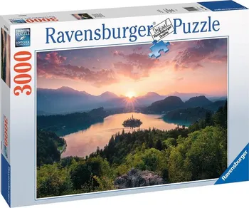 Puzzle Ravensburger Jezero Bled Slovinsko 3000 dílků