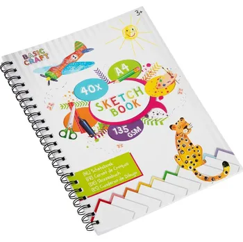 Výtvarný papír Kroužkový blok na malování A4