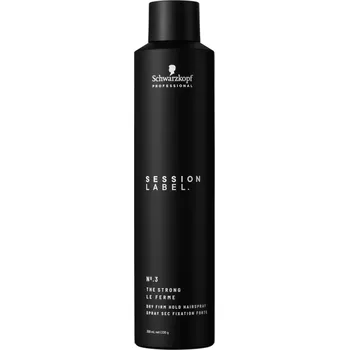 Stylingový přípravek Suchý silně fixační vlasový sprej Schwarzkopf Professional Session Label The Strong - 300 ml (2770377) + dárek zdarma