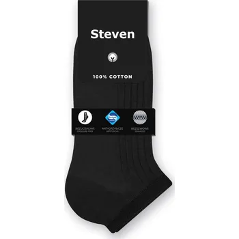 Pánské oblečení Pánské ponožky 159H černá - Steven, 41/43 i10_P60228_2:506_