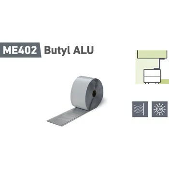 Těsnění do okna a dveří ME402 Illbruck butyl ALU 60x1,2 mm