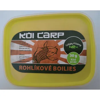Boilies Rohlíkové boilies - pomeranč 30g