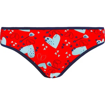 Kalhotky Dámské kalhotky Frogies Love Hearts Frogies modrá | světle modrá | červená 1787245