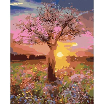 Hračka Diamondi Diamantové malování - SVÍTÁNÍ Rozměr: 40x50 cm, Rámování: bez rámu a bez vypnutí plátna