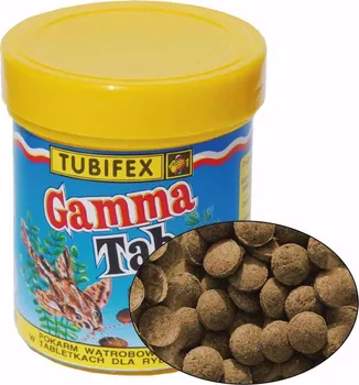 Krmivo pro rybičky Tubifex Gamma Tab lepicí na sklo 125 ml