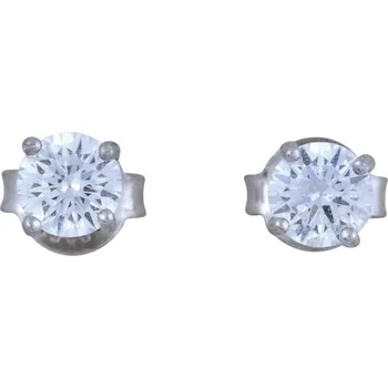 Náušnice Stříbrné náušnice kubický zirkon Ag 0,7 g puzetka