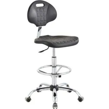 Manutan Expert Antistatická ESD pracovní židle Ralph s podnožkou a s kolečky