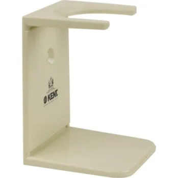 Kent VSB6 — Large Ivory White Shaving Brush Stand