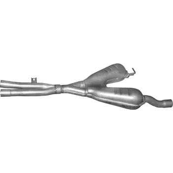 Výfukový systém Střední tlumič výfukuBMW 520i Sedan 2.2, 125 KW POLMO 03.36