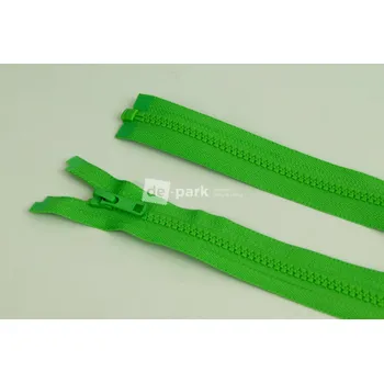 Zip Zip YKK - 45 cm - dělitelný - limetková - 615