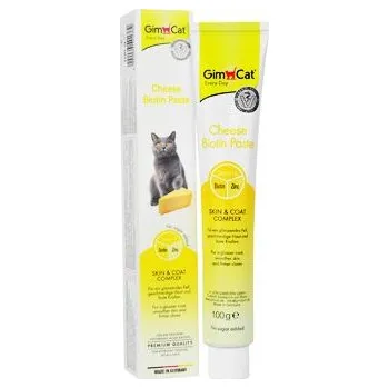 Gimcat Pasta sýrová s Biotinem 100g