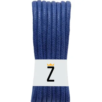 Tkaničky do bot Voskované tkaničky - královská modrá Délka: 70